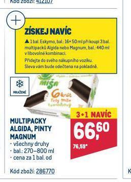 Makro Zmrzlina magnum nabídka