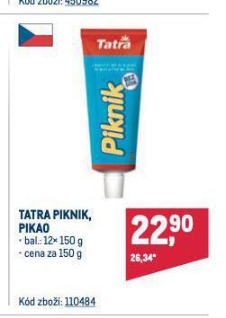 Makro Tatra piknik nabídka