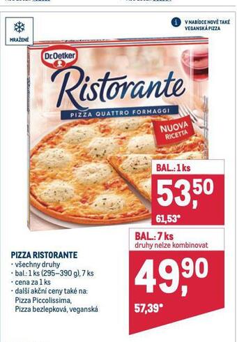 Makro Pizza ristorante nabídka