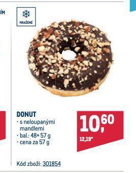 Makro Donut nabídka