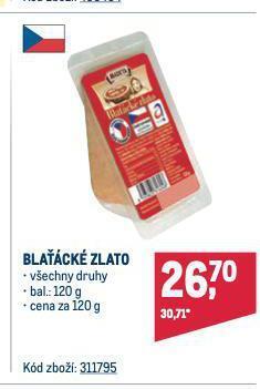 Makro Blaťácké zlato nabídka