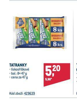 Makro Tatranky nabídka
