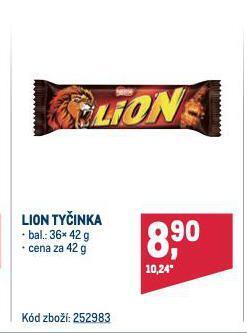 Makro Lion tyčinka nabídka