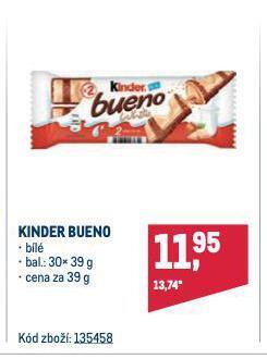 Makro Kinder bueno nabídka
