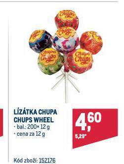 Makro Lízátka chupa chups nabídka