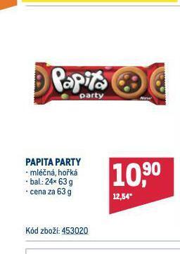 Makro Papita party nabídka