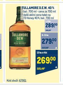 Makro Tullamore d.e.w. nabídka