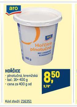 Makro Hořčice nabídka