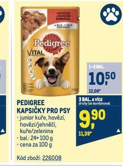 Makro Pedigree kapsičky pro psy nabídka