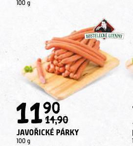 Terno Javořické párky nabídka
