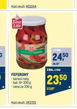 Makro Feferony nabídka