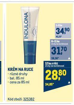 Makro Indulona krém na ruce nabídka