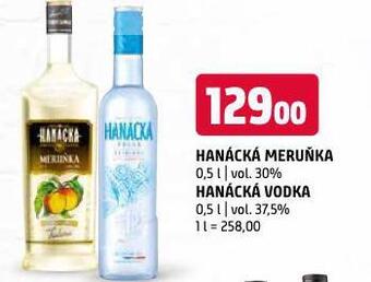 Terno Hanácká vodka nabídka