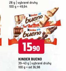 Terno Kinder bueno nabídka