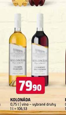 Terno Kolonáda nabídka