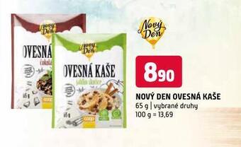 Terno Nový den ovesná kaše nabídka