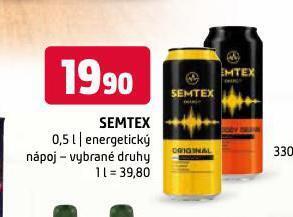 Terno Semtex energetický nápoj nabídka