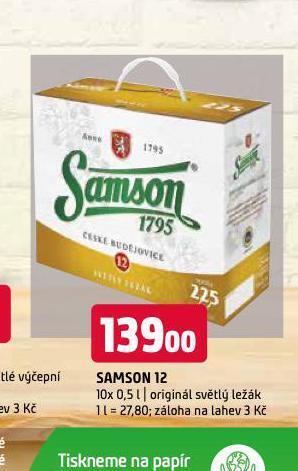 Terno Pivo samson 12 nabídka