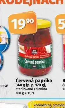 Coop Červená paprika nabídka