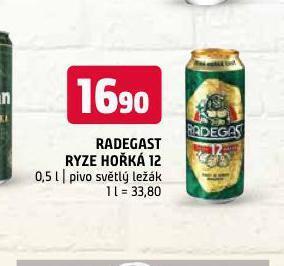 Terno Pivo radegast ryze hořká 12 nabídka