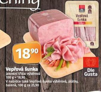 Coop Vepřová šunka nabídka