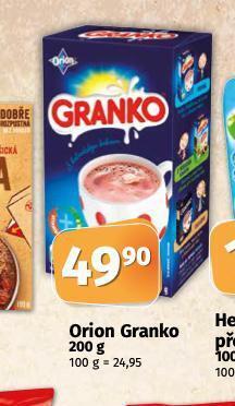 Coop Orion granko nabídka