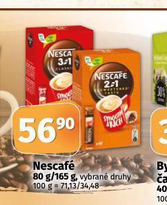Coop Nescafé nabídka