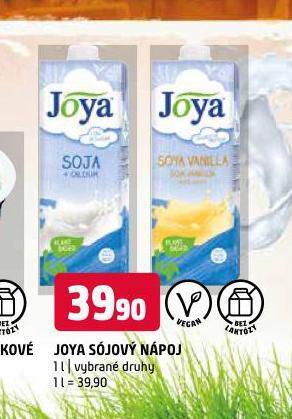 Terno Joya sójový nápoj nabídka