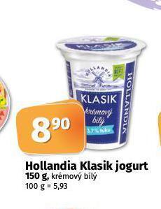Coop Hollandia klasik jogurt nabídka