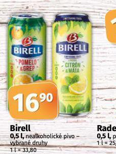 Coop Pivo birell nealko nabídka