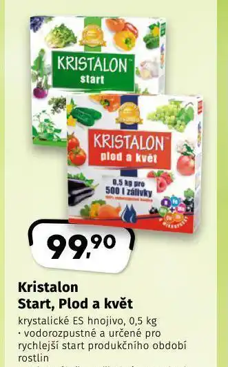 Kristalon start, plod a květ