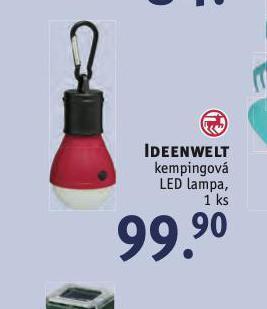 Rossmann Kempingová led lampa nabídka