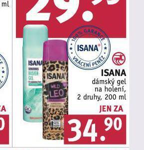 Rossmann Isana dámský gel na holení nabídka