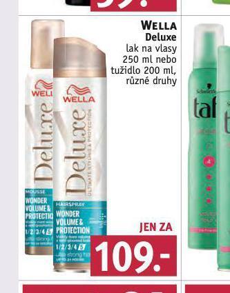 Rossmann Wella deluxe lak, tužidlo nabídka