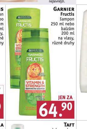 Garnier fructis šampon, balzám