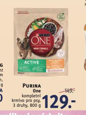 Rossmann Purina one kompletní krmivo pro psy nabídka