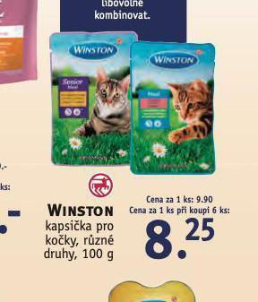 Rossmann Winston kapsičky pro kočky nabídka