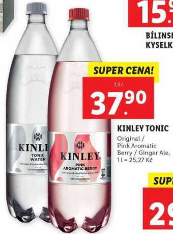 Lidl Kinley tonic, 1,5 l nabídka