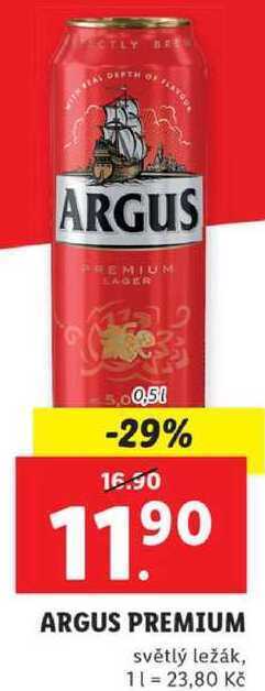 Argus premium, 0,5 l