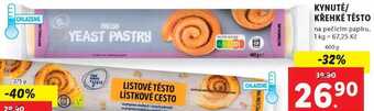 Lidl Kynuté/křehké těsto, 400 g nabídka