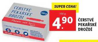 Lidl Čerstvé pekařské droždí, 100 g nabídka