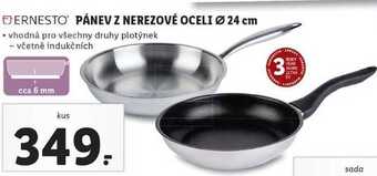 Lidl Pánev z nerezové oceli pr. 24 cm nabídka