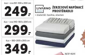Lidl Žerzejové napínací prostěradlo nabídka