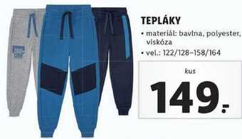 Lidl Tepláky nabídka