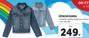 Lidl Džínová bunda nabídka