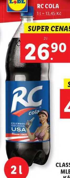 Lidl Rc cola, 2 l nabídka
