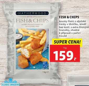 Lidl Fish & chips, 1 kg nabídka