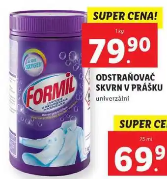 Lidl Odstraňovač skvrn v prášku, 1 kg nabídka
