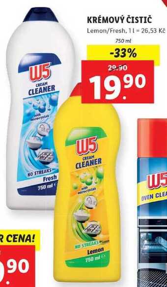 Lidl Krémový čistič, 750 ml nabídka