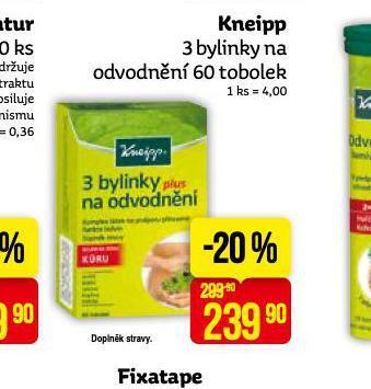 Teta Kneipp 3 bylinky na odvodnění nabídka